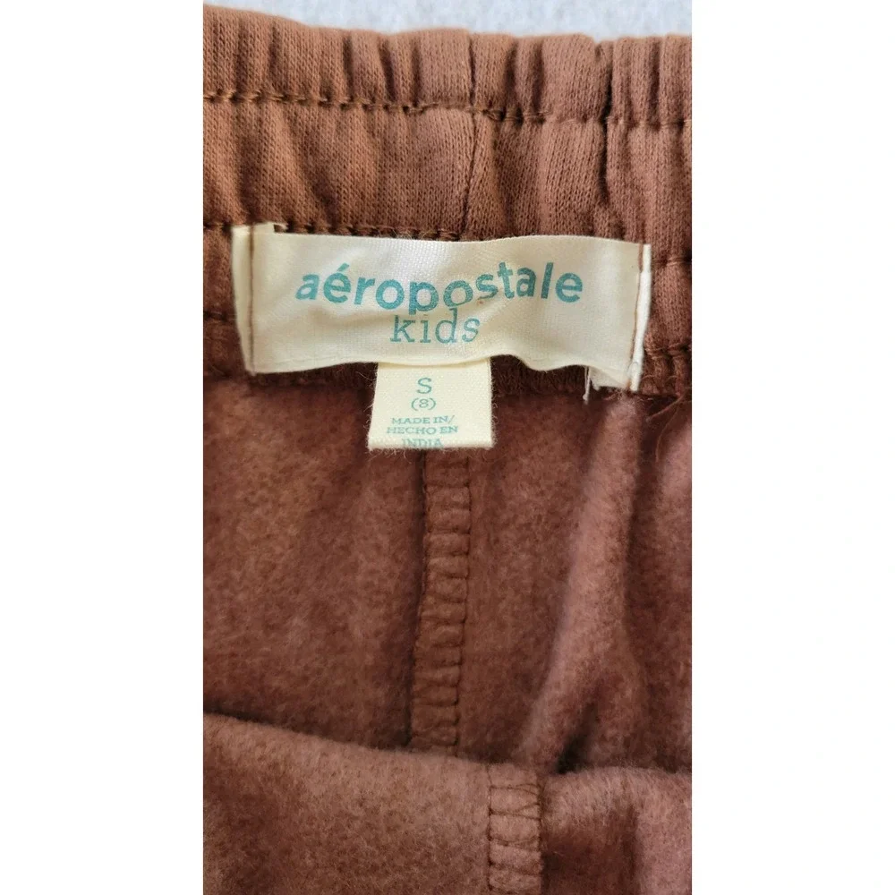 AEROPOSTALE Brown And Cream  BOYS Cargo Shorts Size‎ Small